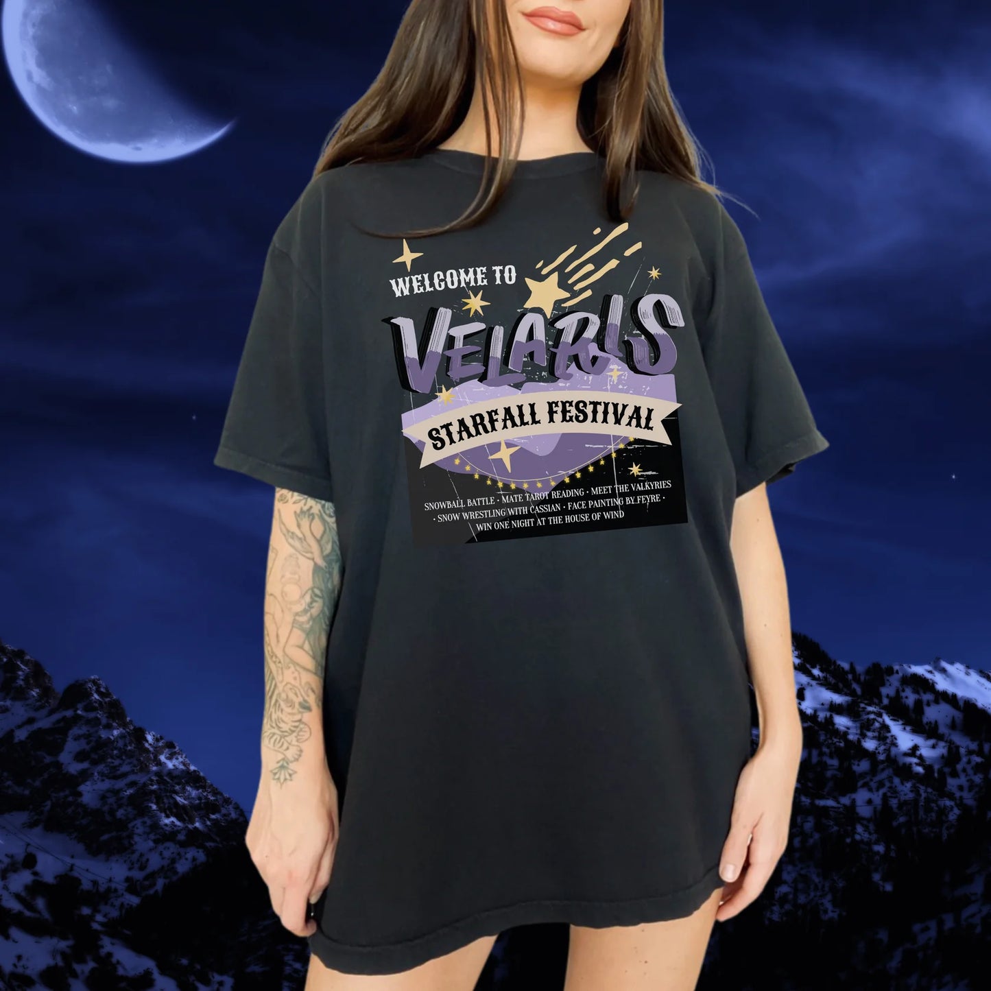 Pre-Order Velaris Starfall Festival Graphic Tee