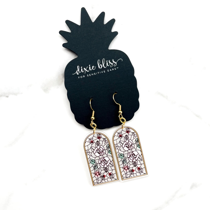 Pre-Order Stained Glass Earrings