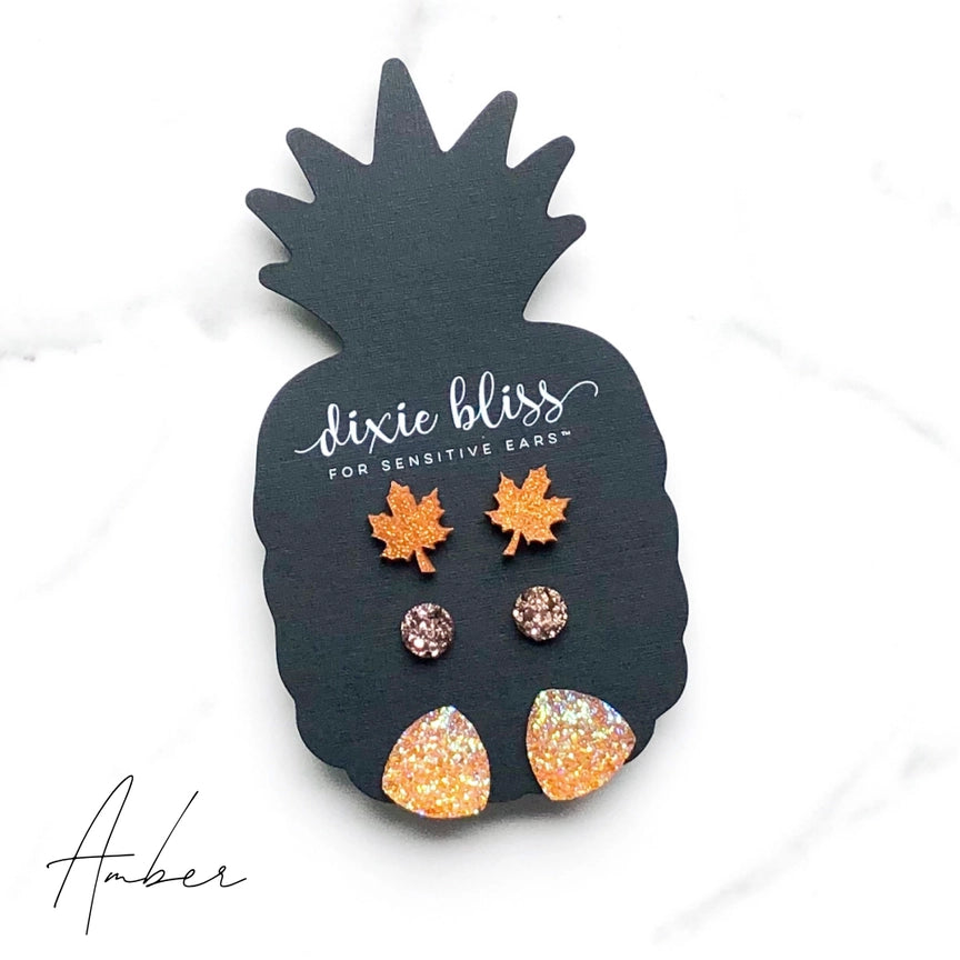 Pre-Order Amber Earring 3-Pack